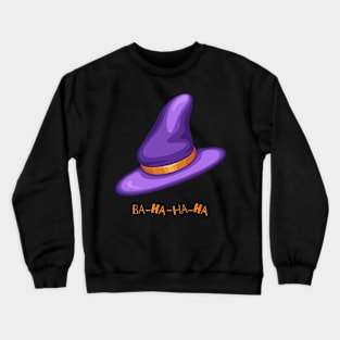 Bahaha hat Crewneck Sweatshirt